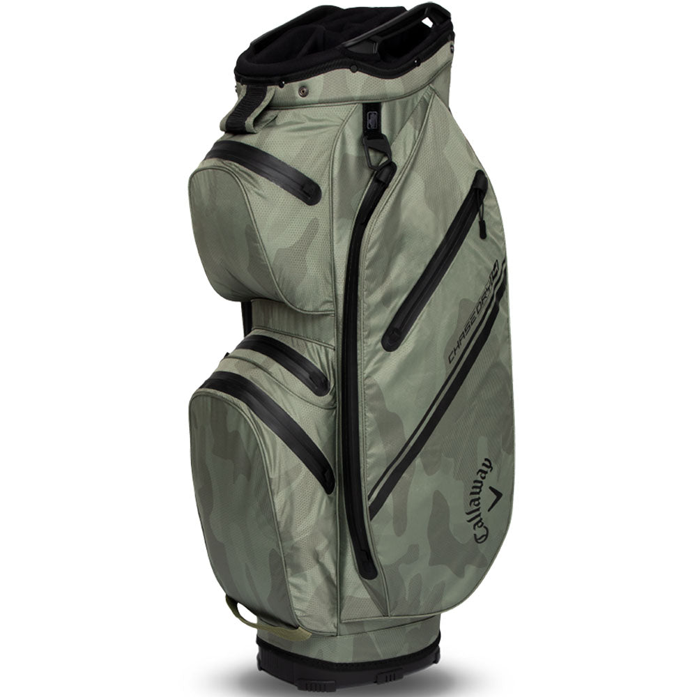 Callaway Chase 14 Dry Waterproof Cart Bag – Green Camo