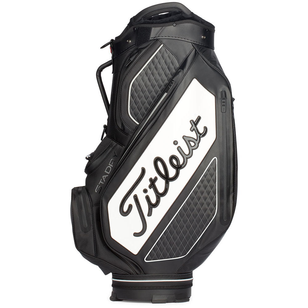 Titleist Tour Series Premium StaDry Waterproof Cart Bag – Black/White