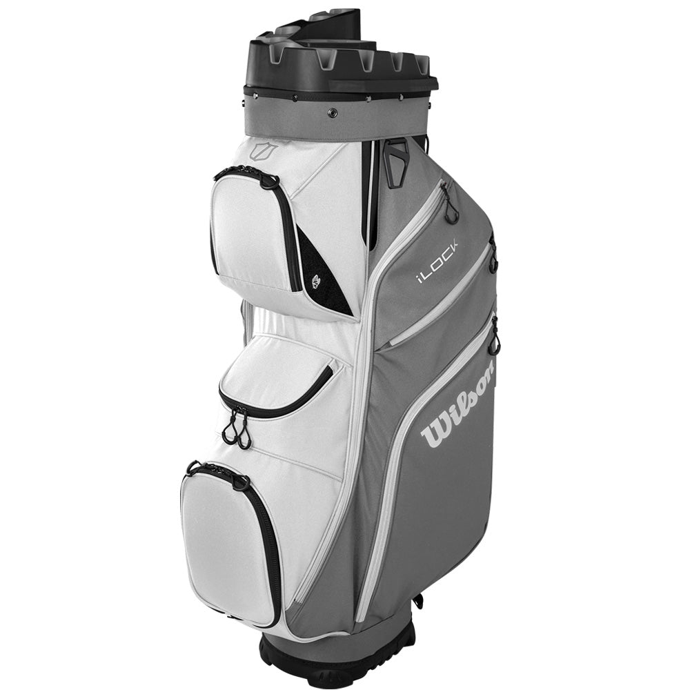 Wilson I-Lock Cart Bag – Grey/White/Black