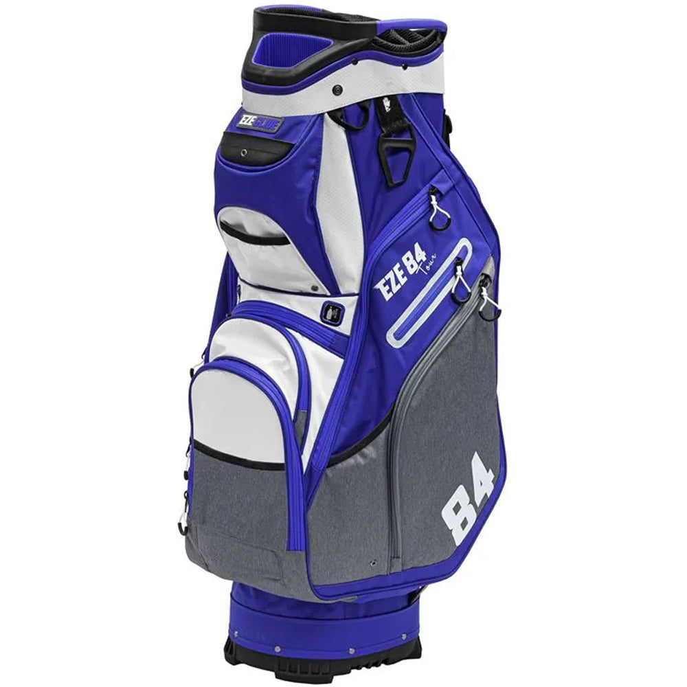 EzeGlide 84 Tour Cart Bag – White/Blue