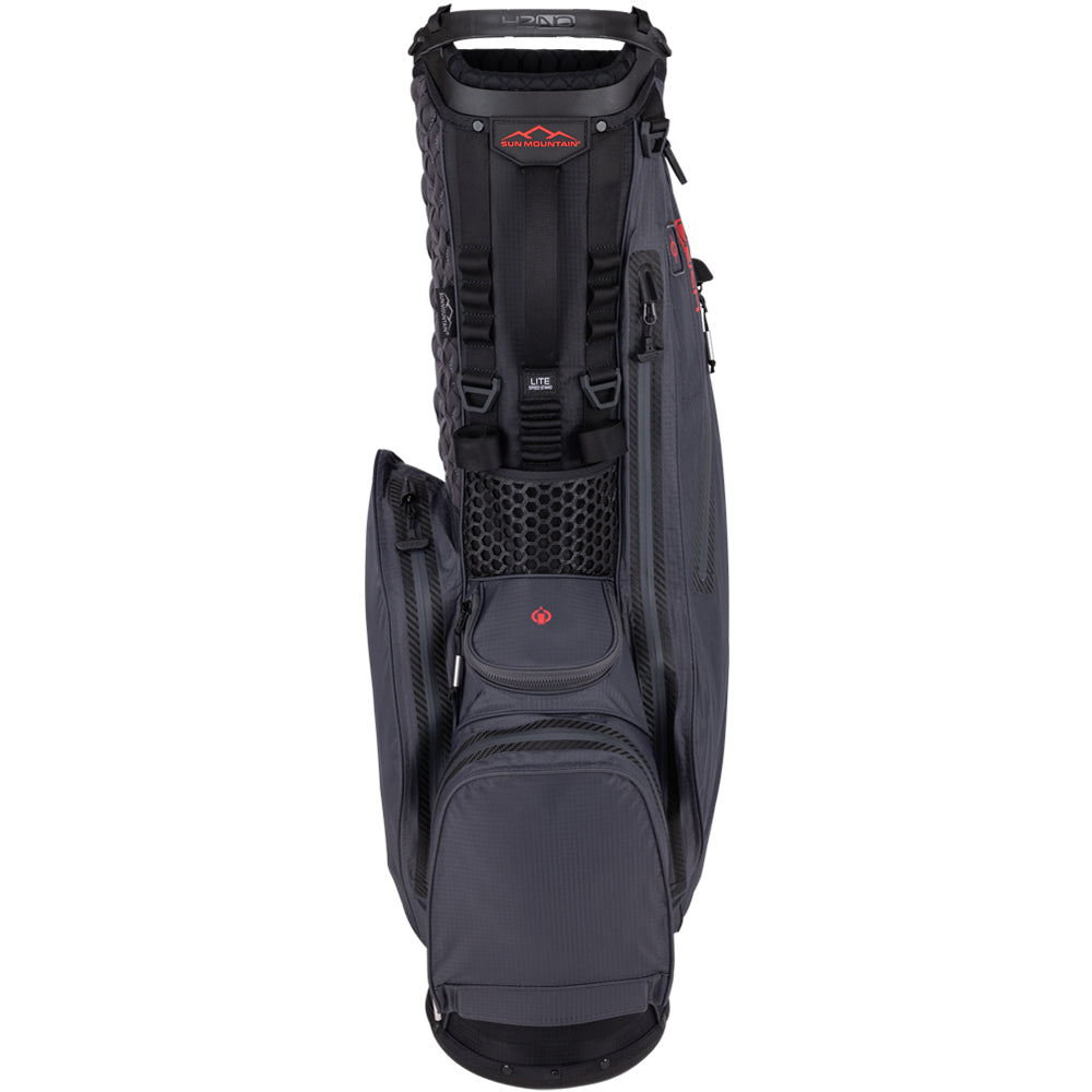 Sun Mountain H2NO Litespeed Waterproof Stand Bag – Cadet/Black/Steel/Red