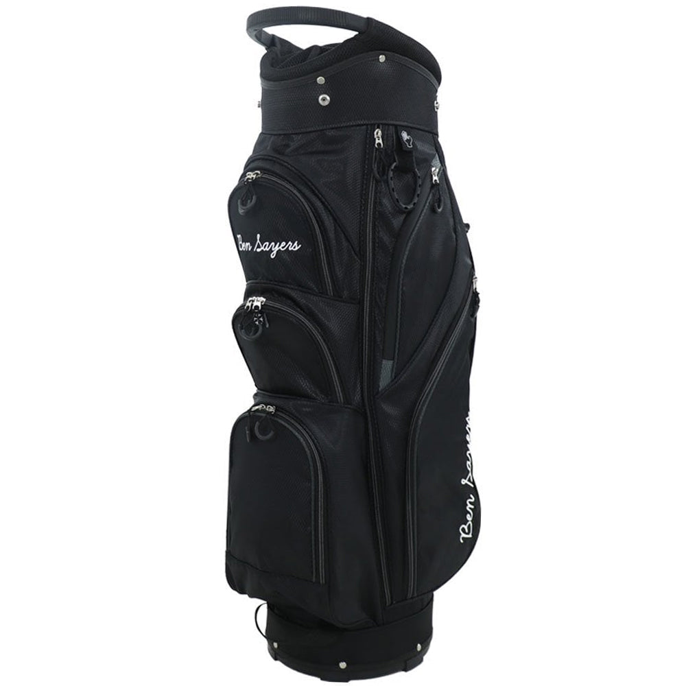 Ben Sayers DLX Cart Bag – Black/Grey