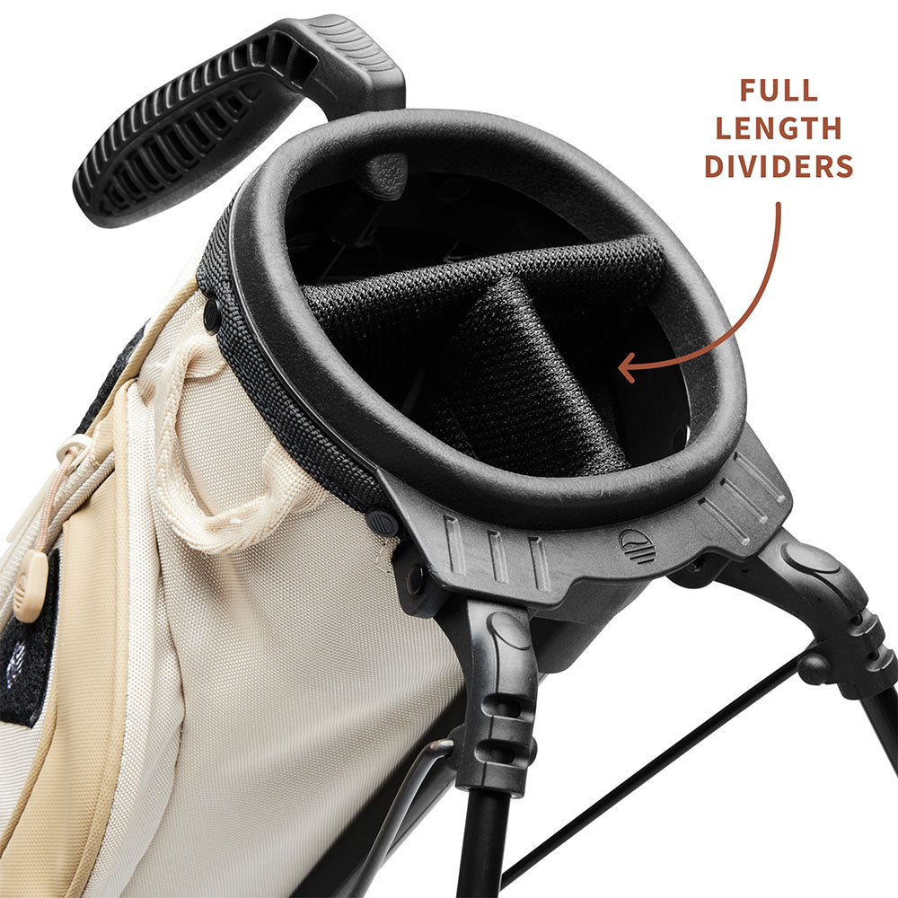 Sunday Golf Loma XL Pencil Stand Bag – Toasted Almond