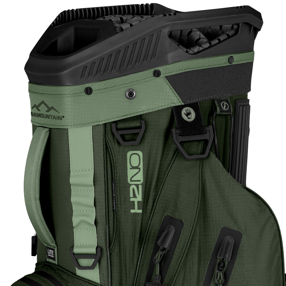 Sun Mountain H2NO Lite Waterproof Cart Bag – Fairway/Camp