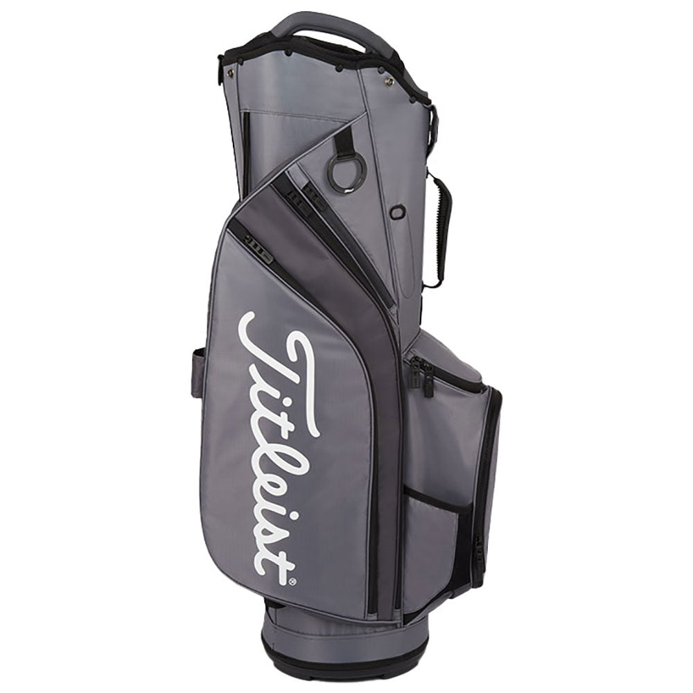 Titleist Cart 14 Lightweight Cart Bag – Charcoal/Graphite/Black