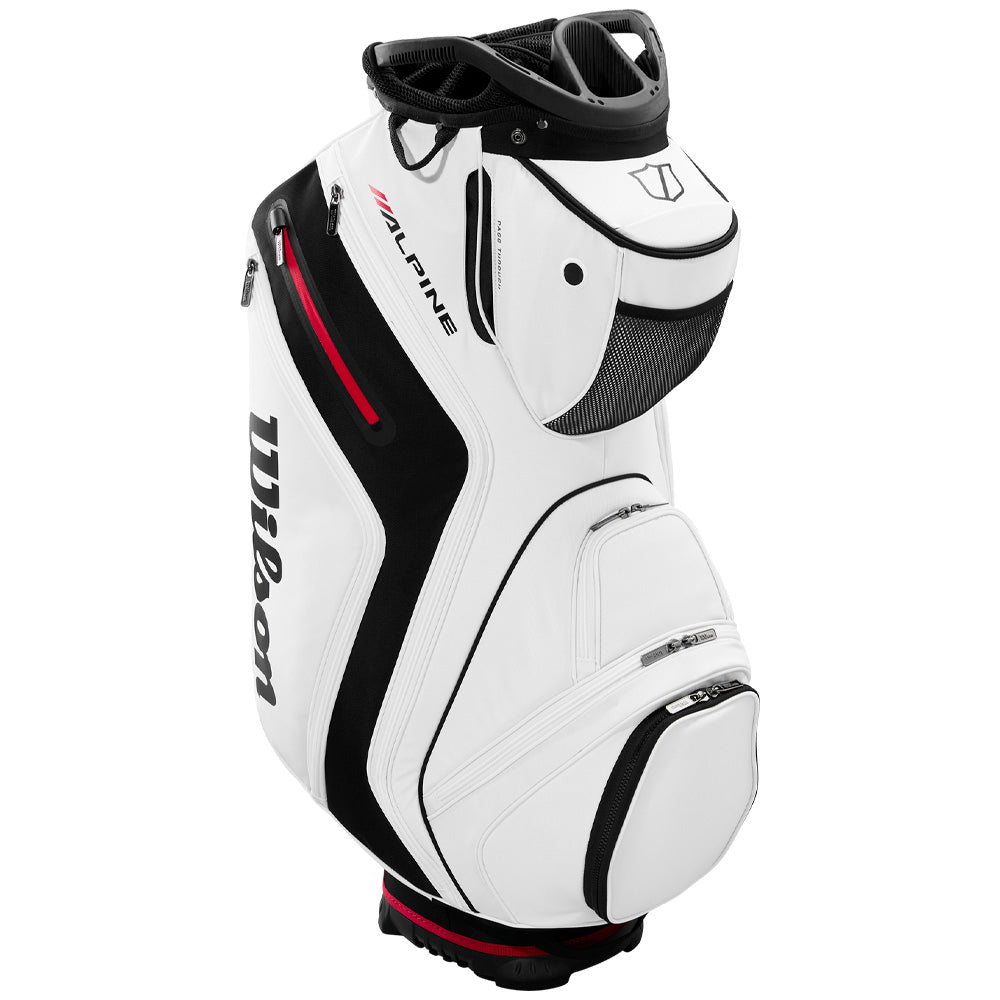 Wilson Alpine Cart 14 Bag – White/Black