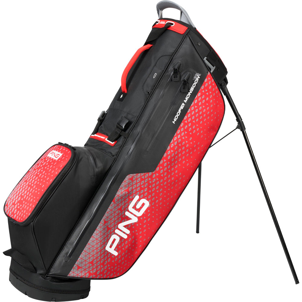 Ping Hoofer Monsoon 231 Stand Bag – Black/Red