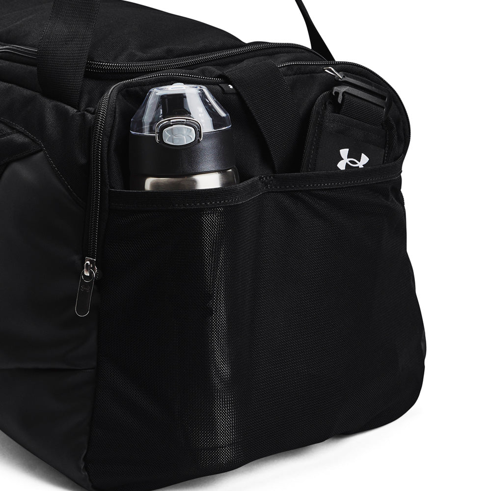 Under Armour Undeniable 5.0 Medium Duffle Bag – Black/Black/Metallic Silver