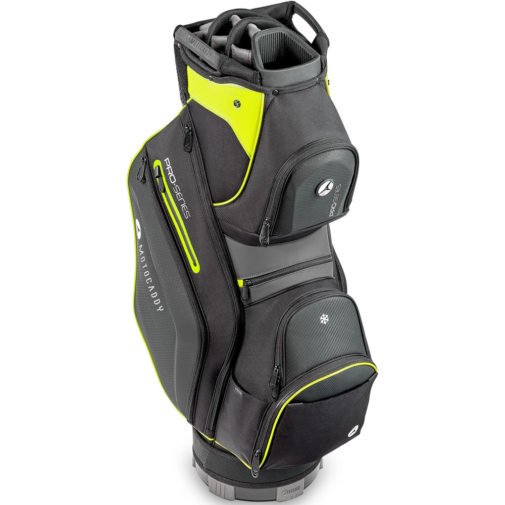 Motocaddy Pro Series Cart Bag – Black/Lime