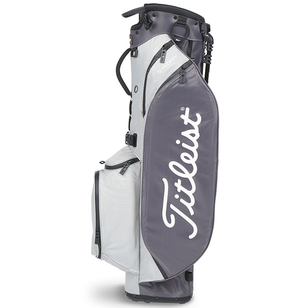 Titleist Players 4 StaDry Waterproof Stand Bag – Grey/Graphite