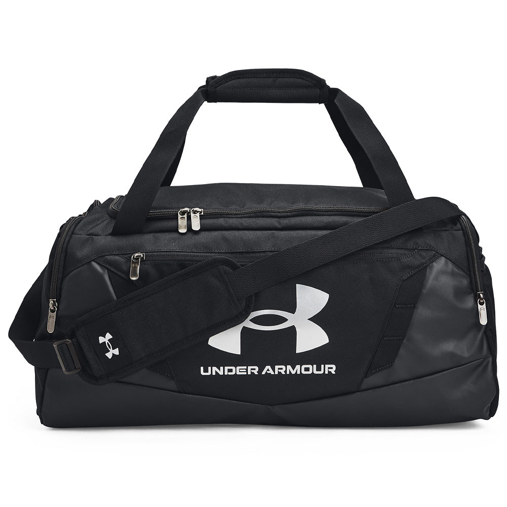 Under Armour Undeniable 5.0 Large Duffle – Black/Black/Metallic Silver