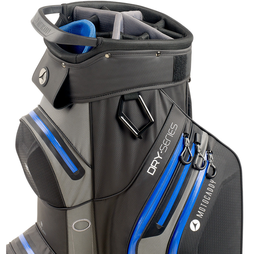 Motocaddy Dry Series Cart Waterproof Bag – Charcoal/Blue