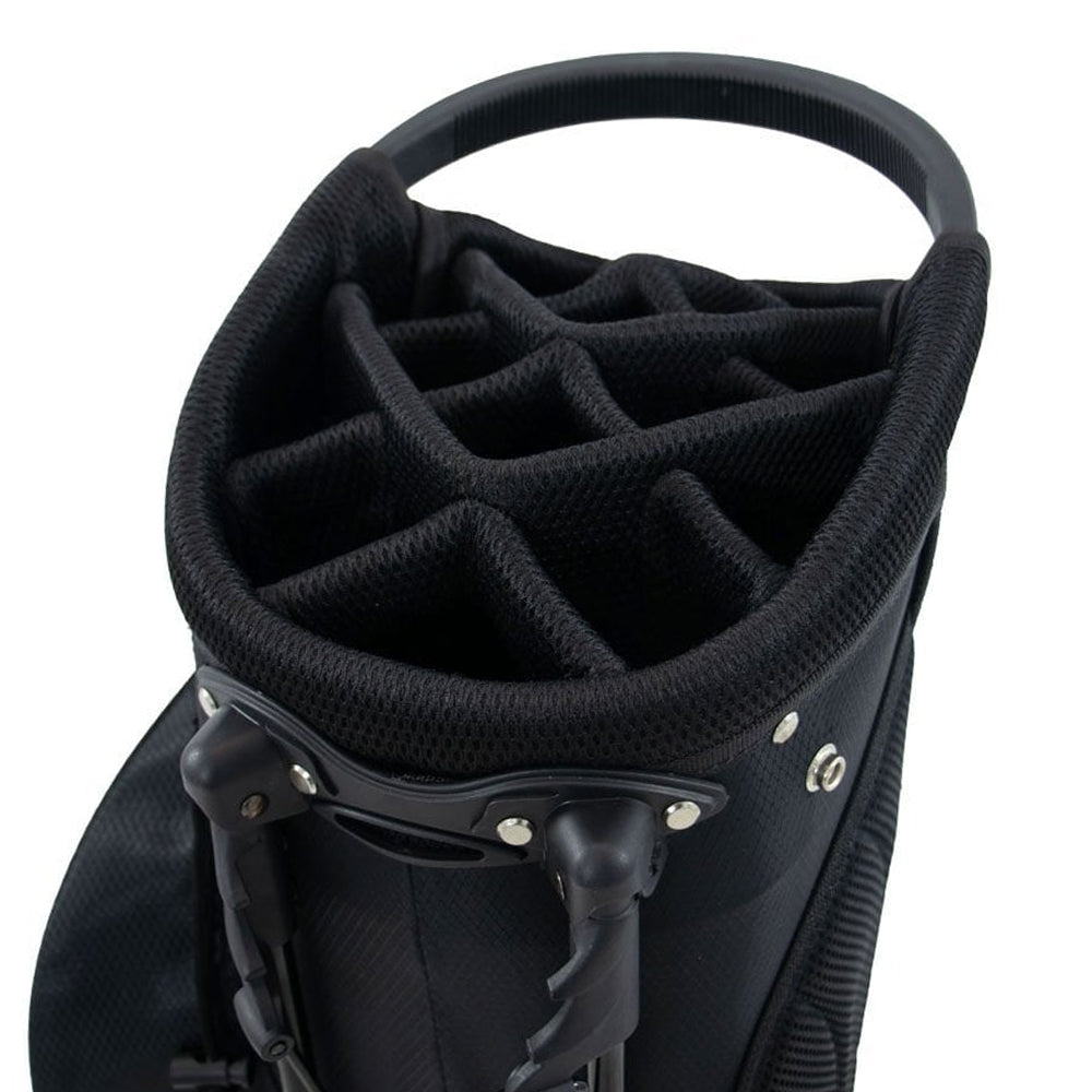 Ben Sayers DLX Stand Bag – Black/Grey