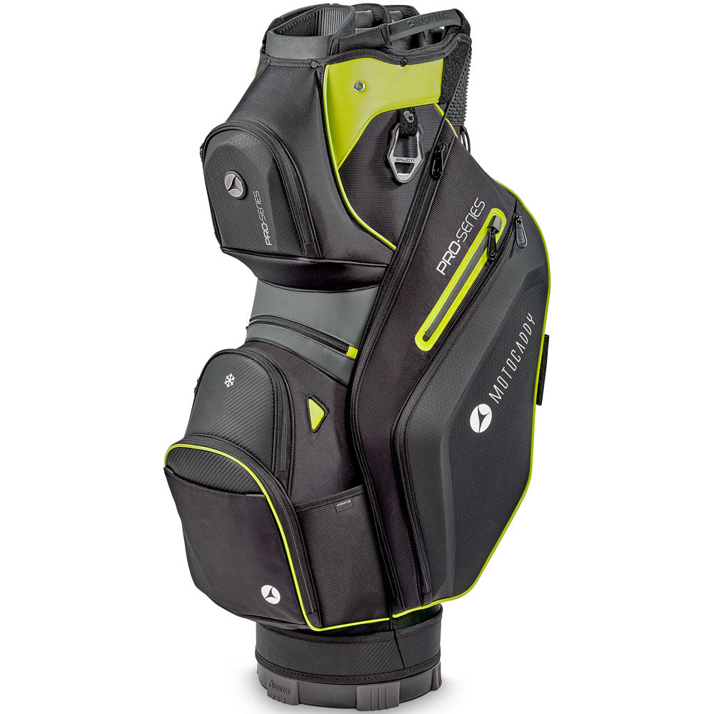 Motocaddy Pro Series Cart Bag – Black/Lime