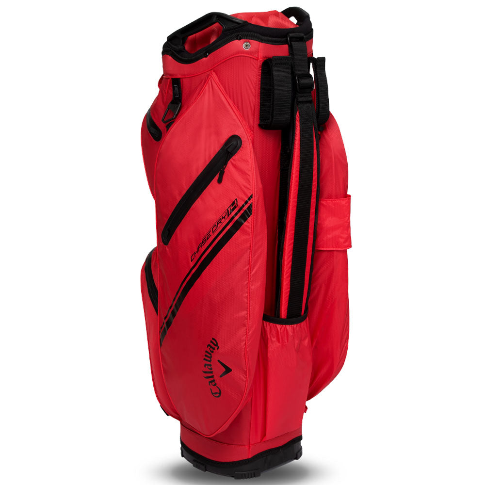 Callaway Chase 14 Dry Waterproof Cart Bag – Red/Black