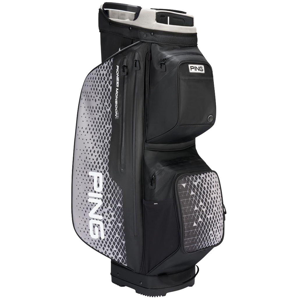 Ping Pioneer Monsoon 231 Waterproof Cart Bag – Black/Grey