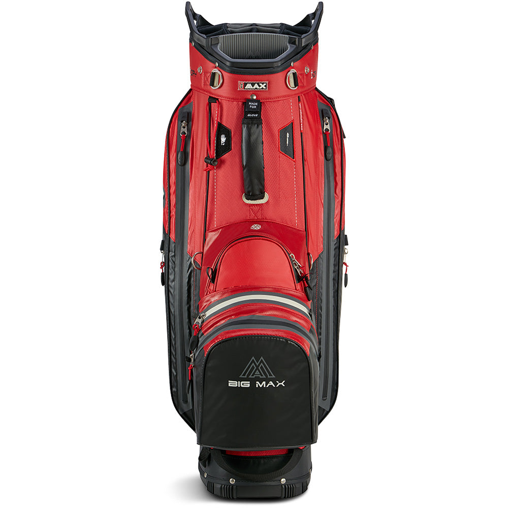 Big Max Aqua Tour 4 Waterproof Cart Bag – Red/Black
