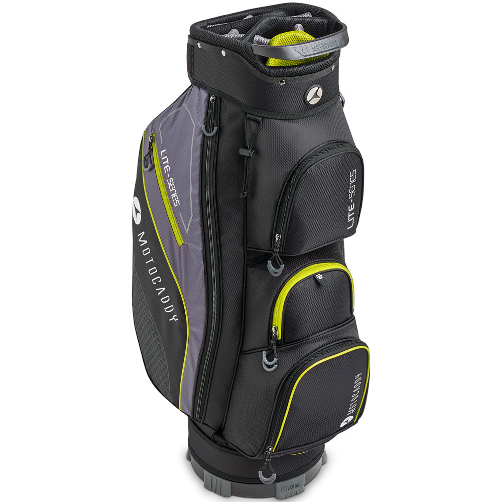 Motocaddy Lite Series Cart Bag – Black/Lime