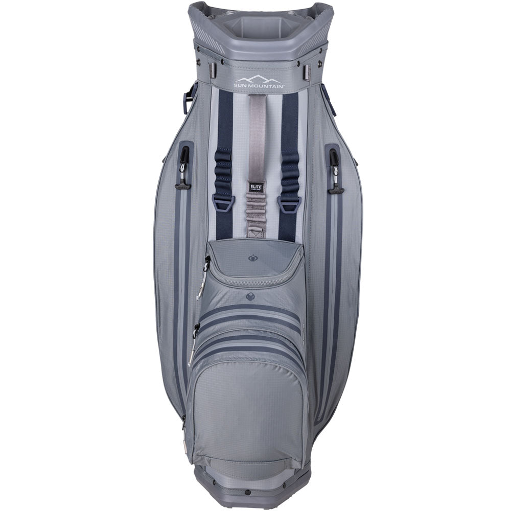 Sun Mountain H2NO ELITE Waterproof Cart Bag – Cadet/Nickel