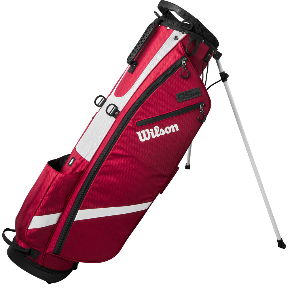 Wilson QS Lite Stand Bag – Red/White/Black