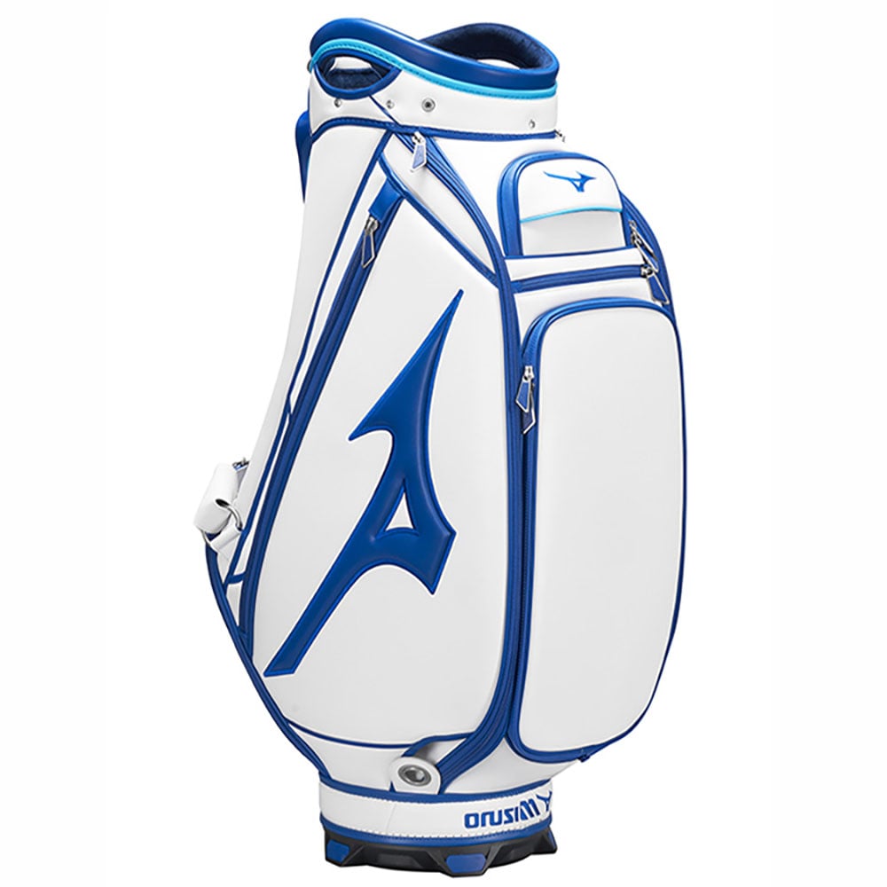 Mizuno Tour Staff Bag – White/Blue