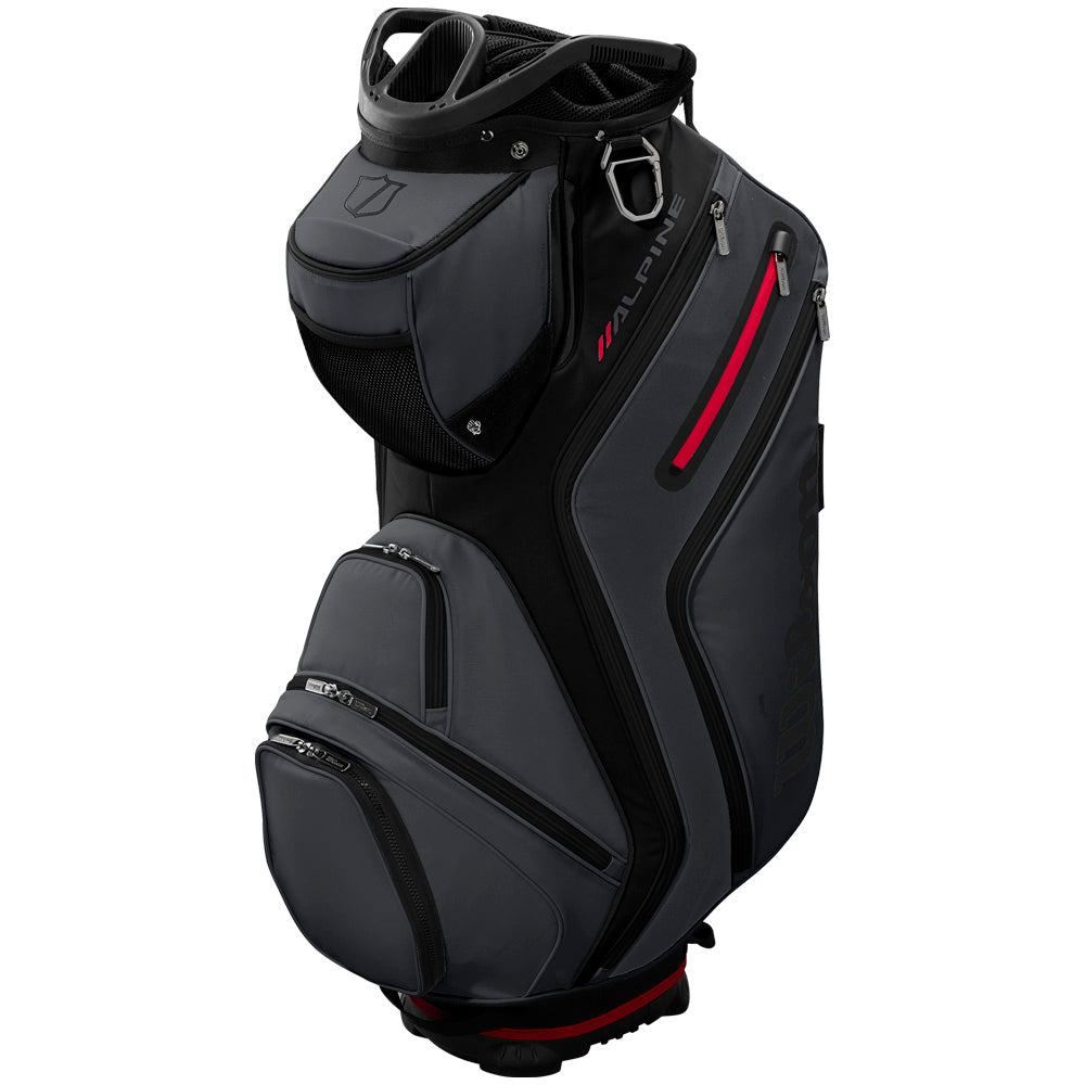 Wilson Alpine Cart 14 Bag – Black/Grey