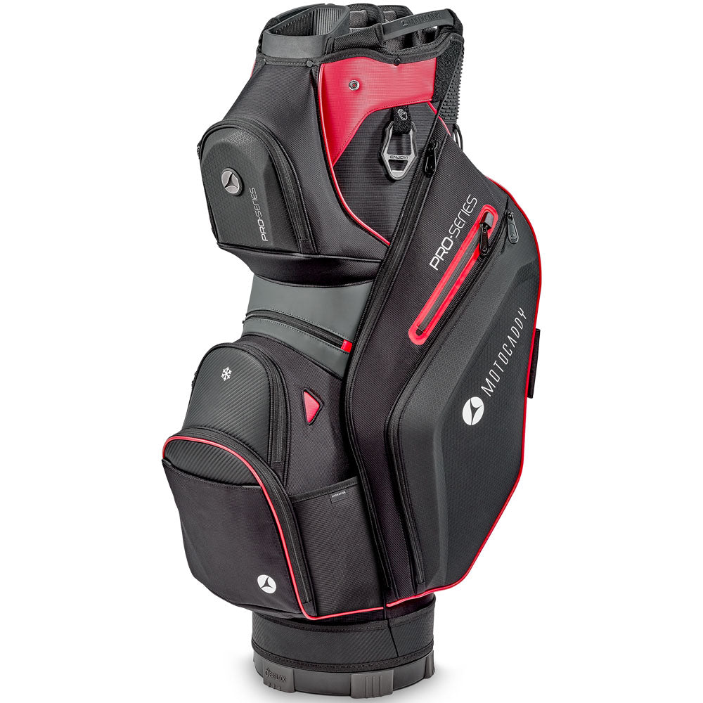 Motocaddy Pro Series Cart Bag – Black/Red