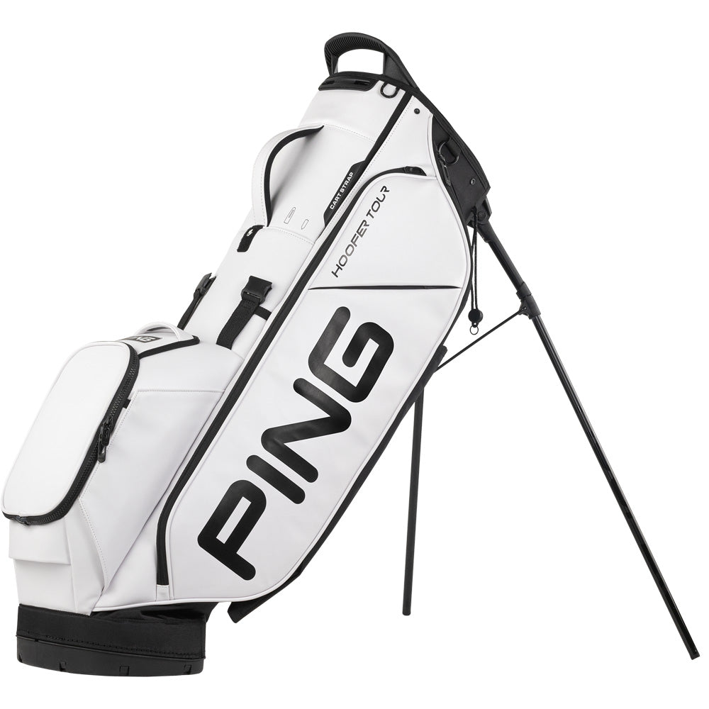 Ping Hoofer Tour 244 Stand Bag – White/Black