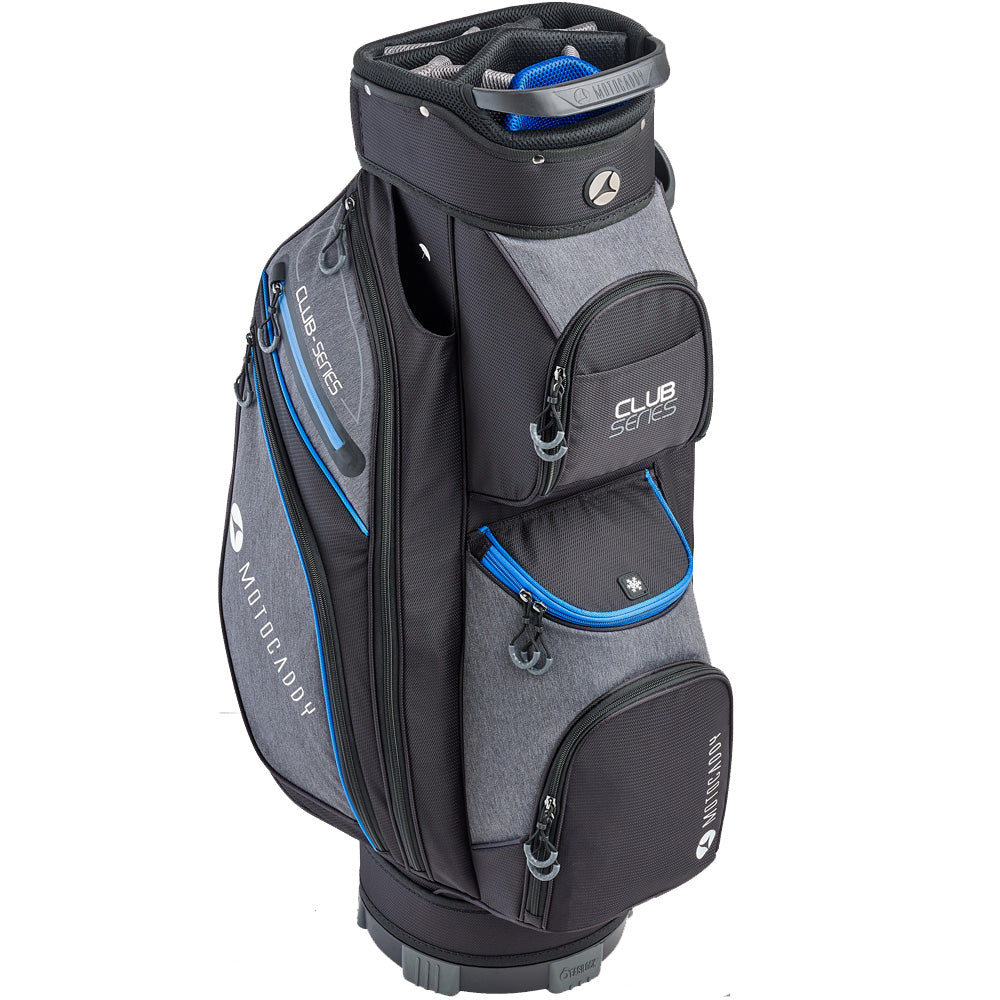 Motocaddy Club Series Cart Bag – Black/Blue