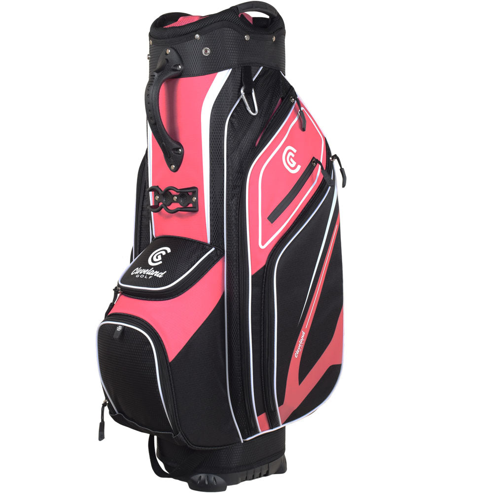 Cleveland Golf Friday 3 Cart Bag – Pink/Black