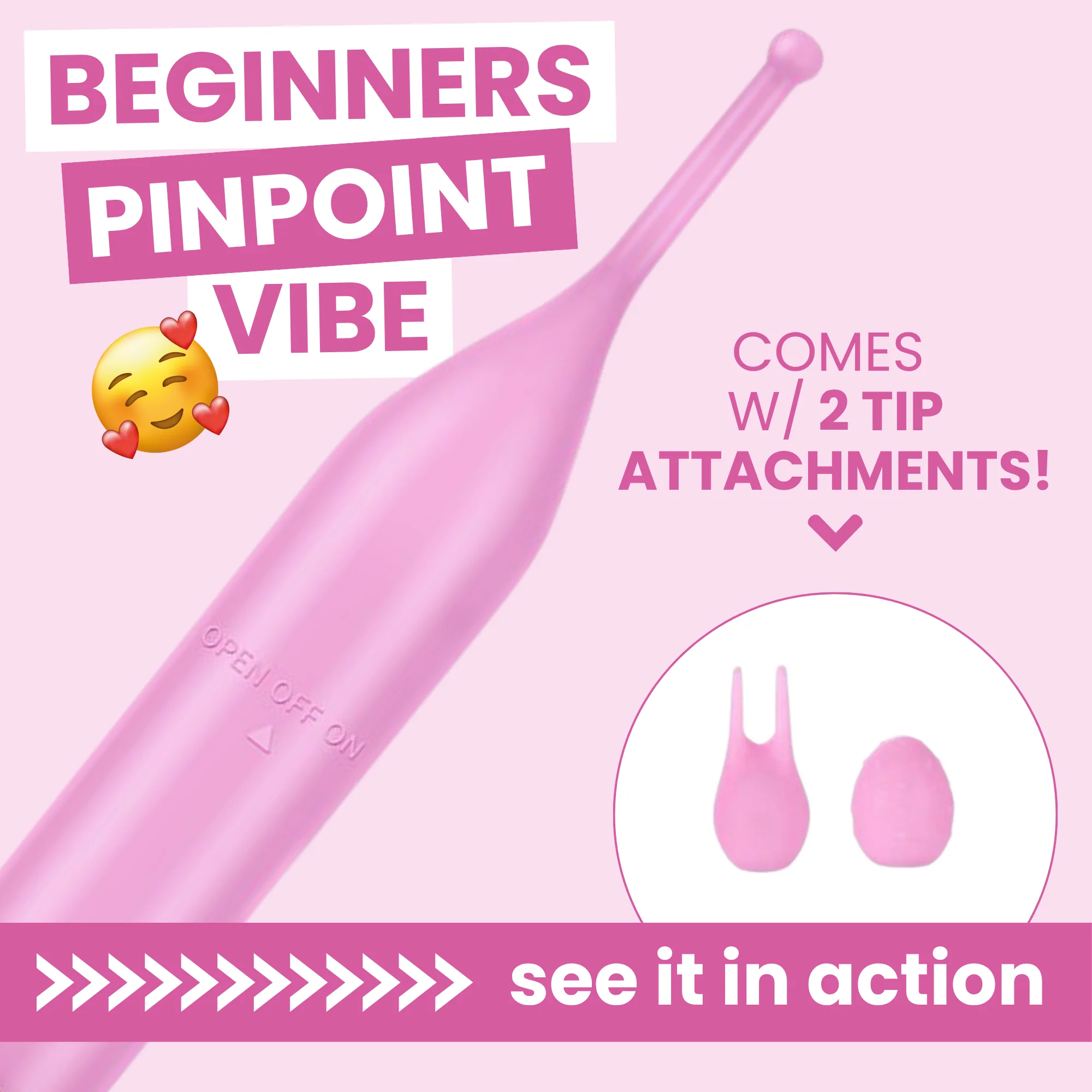 Powerful Pinpoint Clit Stimulation Wand
