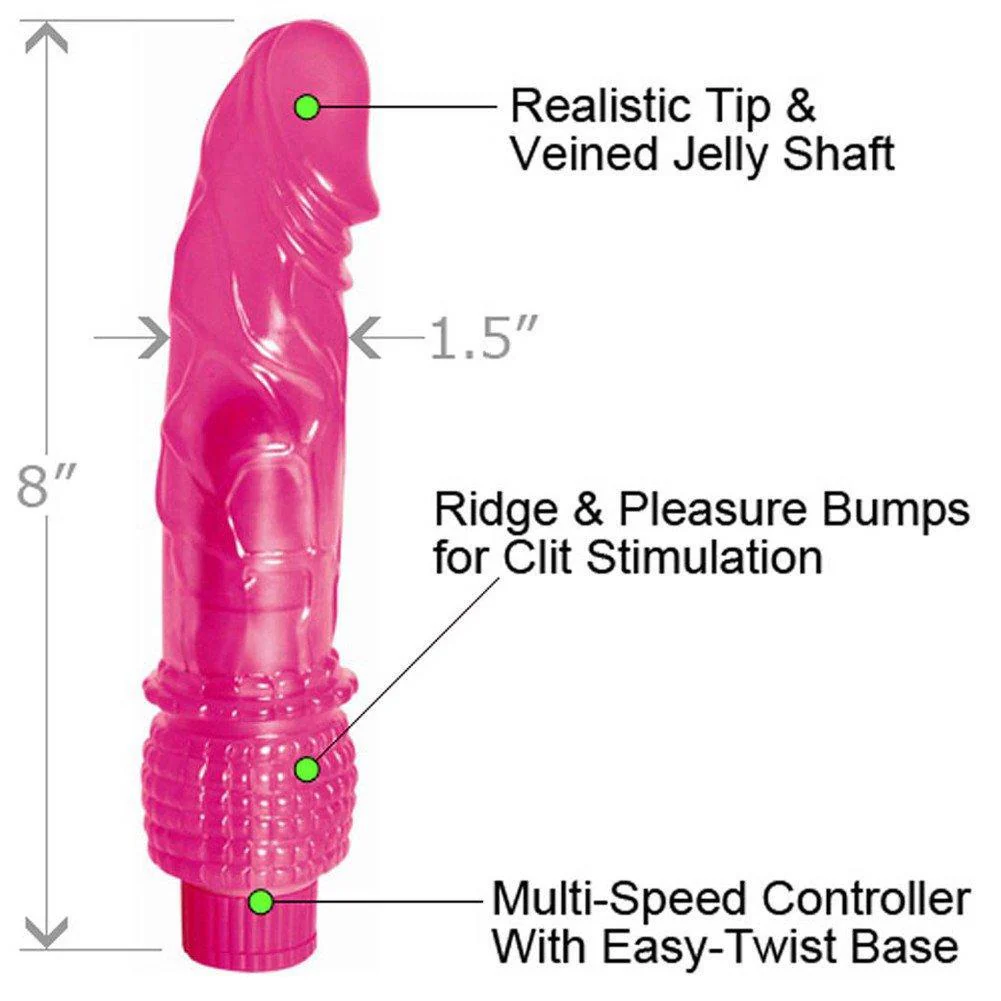 Vibrating Jelly Dong