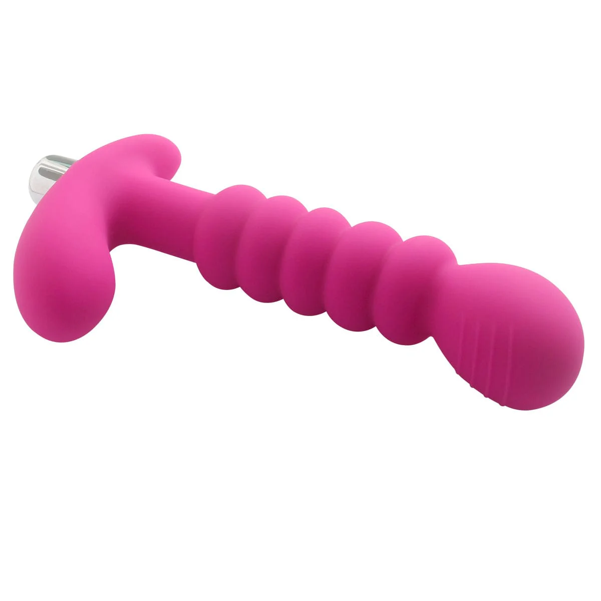 Maza Ringed Prostate Massager - Beaded Vibrating Anal Toy