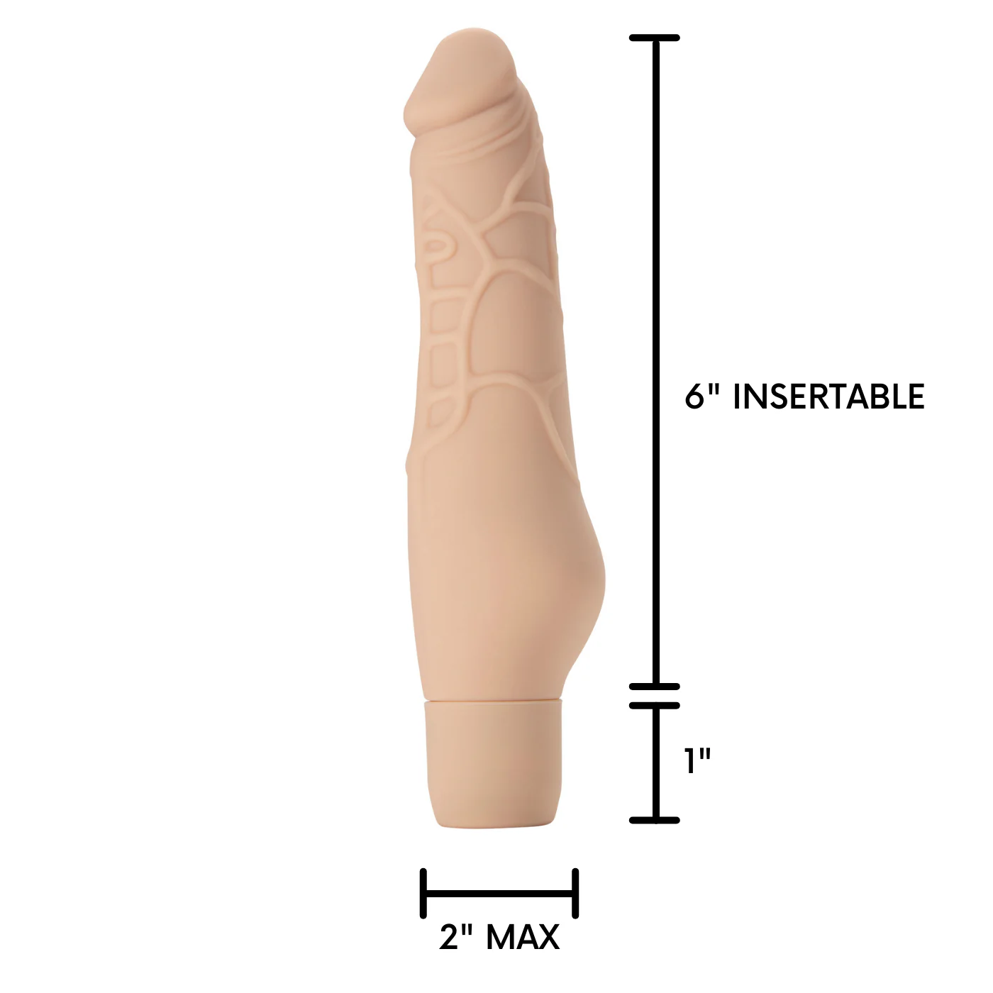 Alex Waterproof Realistic Silicone Vibe