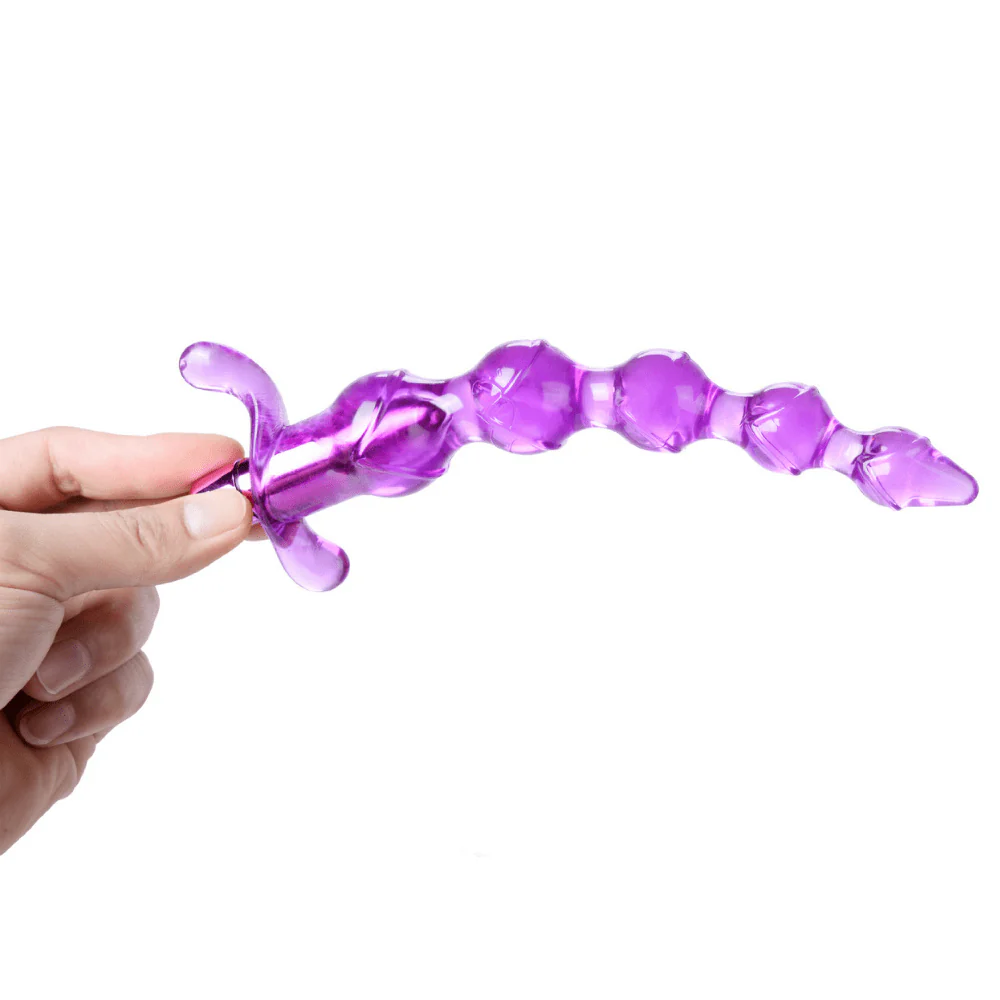 Vibrating Jelly Anal Beads