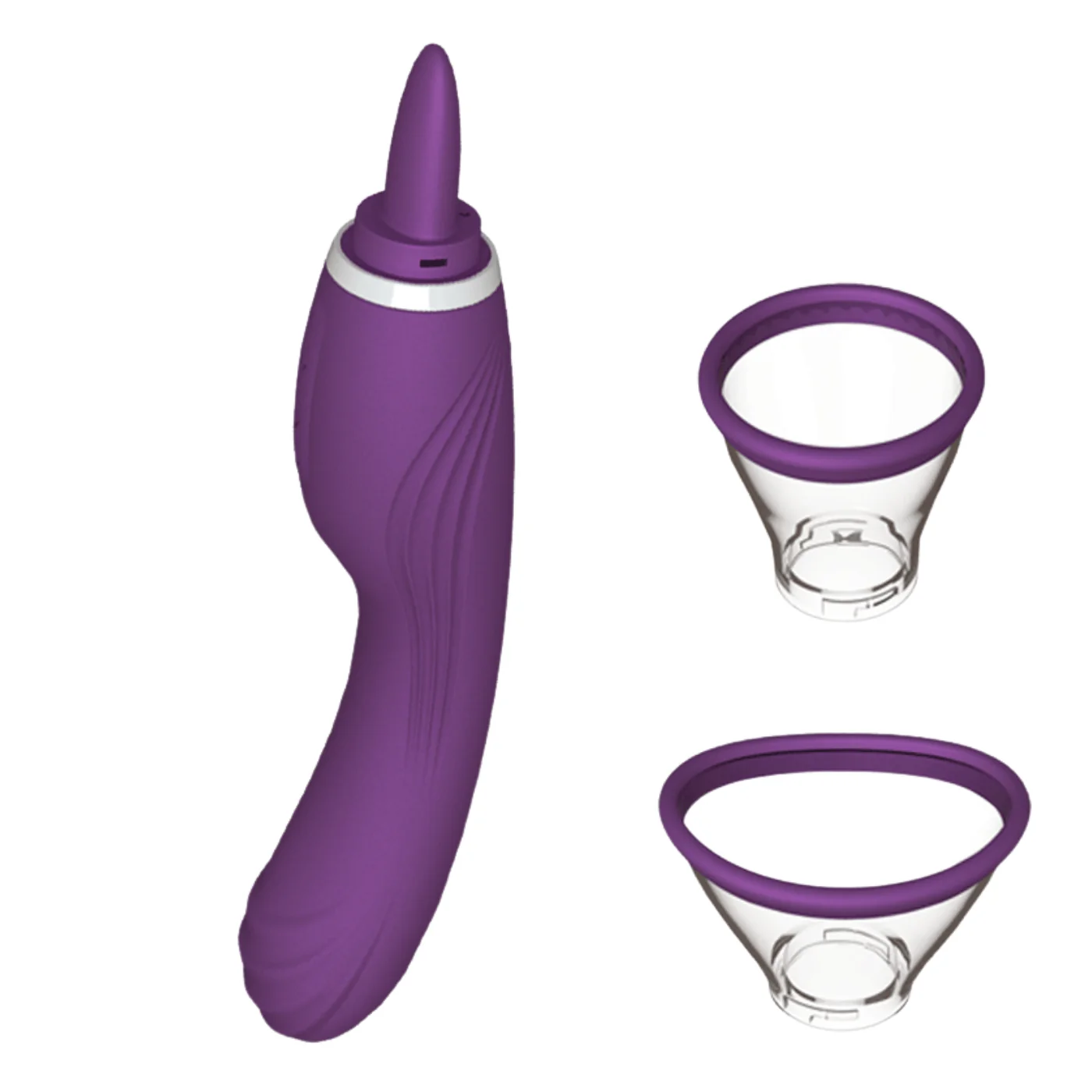 Ultimate Tongue Licker - Powerful Dual-Ended Vibrator & Sucking Tongue!