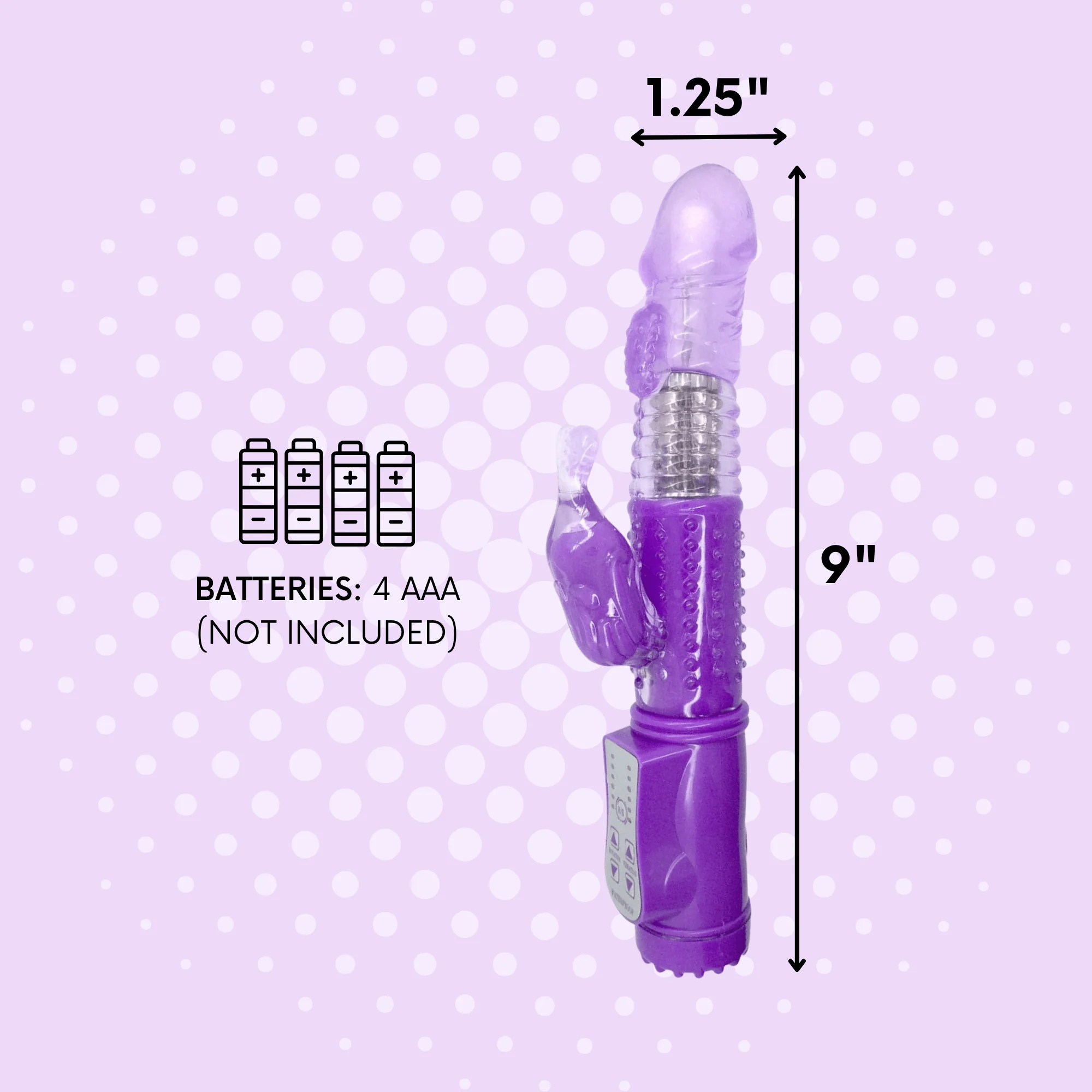 Ribbed Rotating Rabbit Vibe