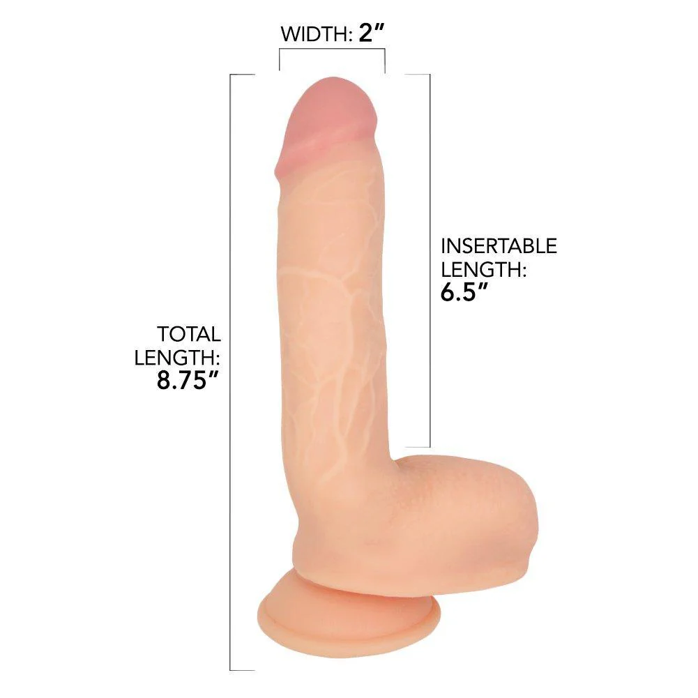 XL & Thick Vibrating Pleasure Dildo - Best Seller!