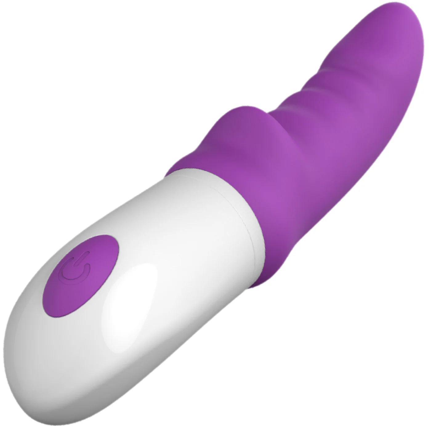 Beginner Rippled Silicone G-Spot Vibrator