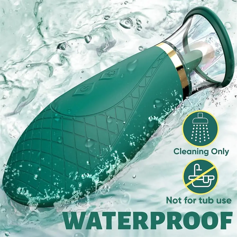 SCIONESS - 3 Sucking 9 Licking Modes Foreplay Tongue Vibrator Nipples Clit Sucker (≤40 dB)