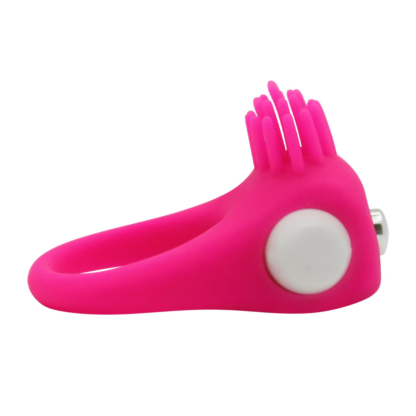 Vibrating Cock Ring With Nubby Ticklers