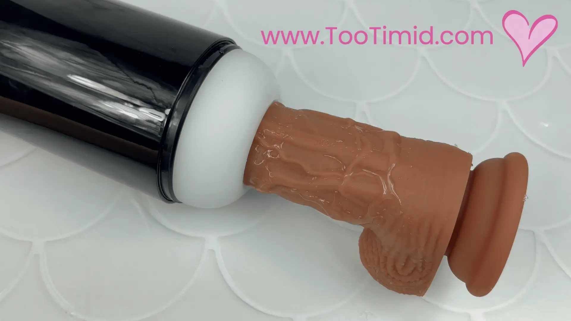 The Vortex Sucking and Vibrating Masturbator - It Moans!