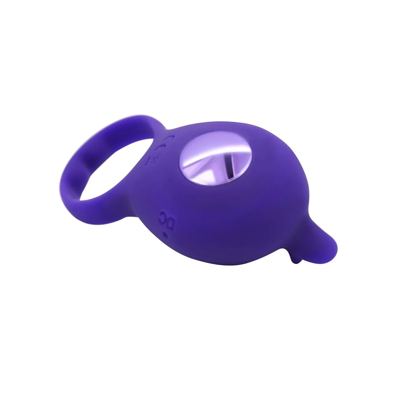 Silicone Clit Stimulating Vibrating Cock Ring For Couples