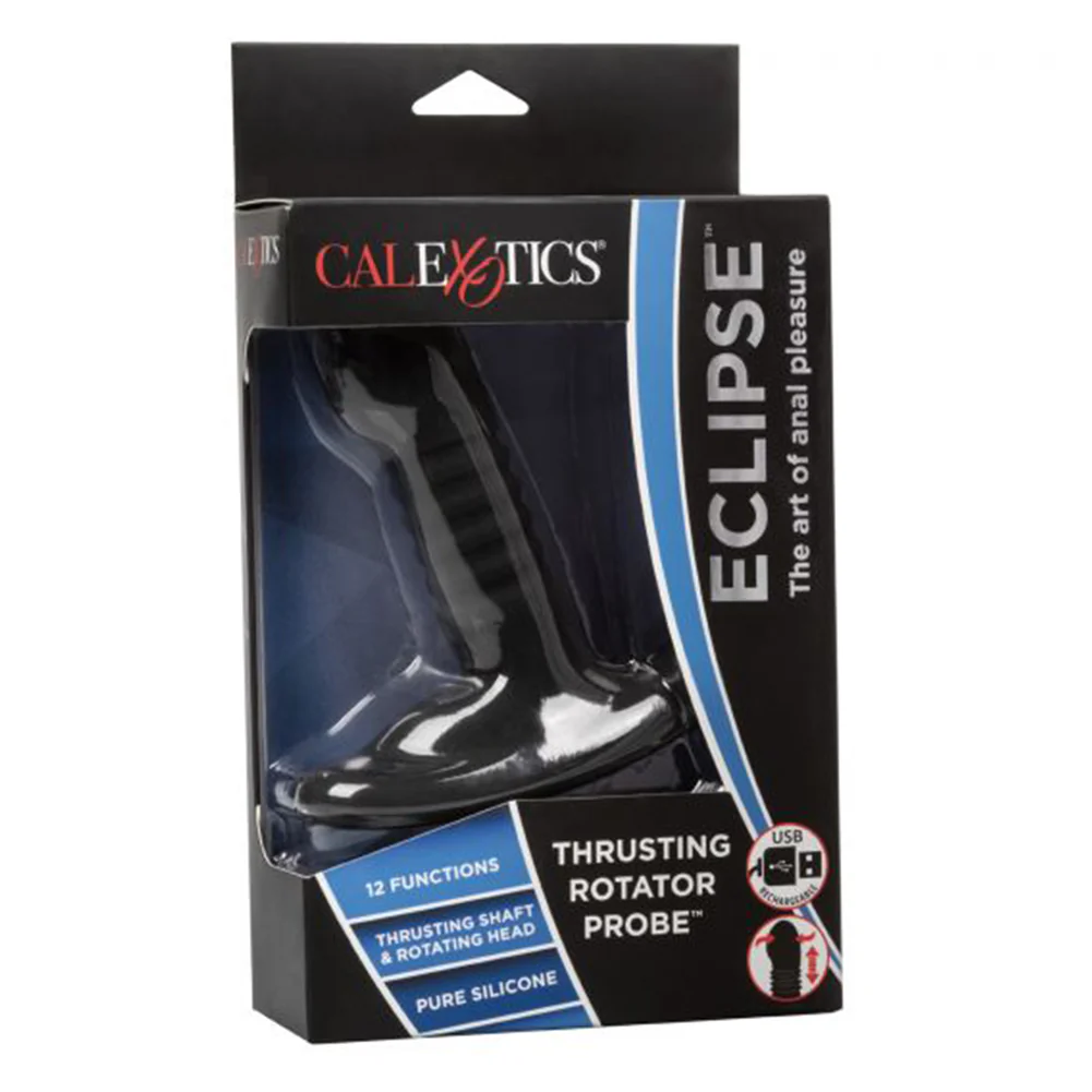 Silicone Thrusting & Rotating Anal Probe