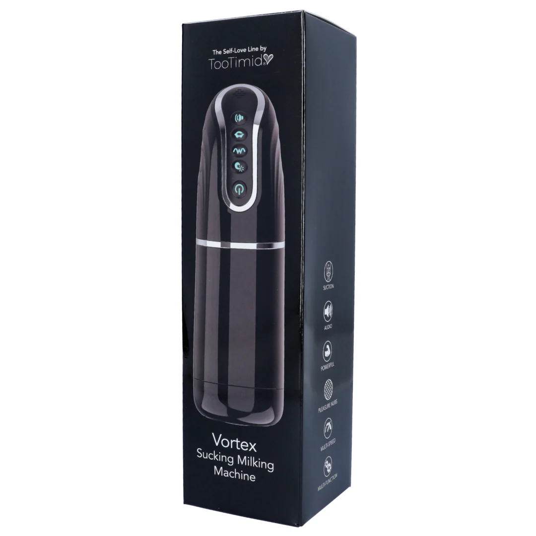 The Vortex Sucking and Vibrating Masturbator - It Moans!