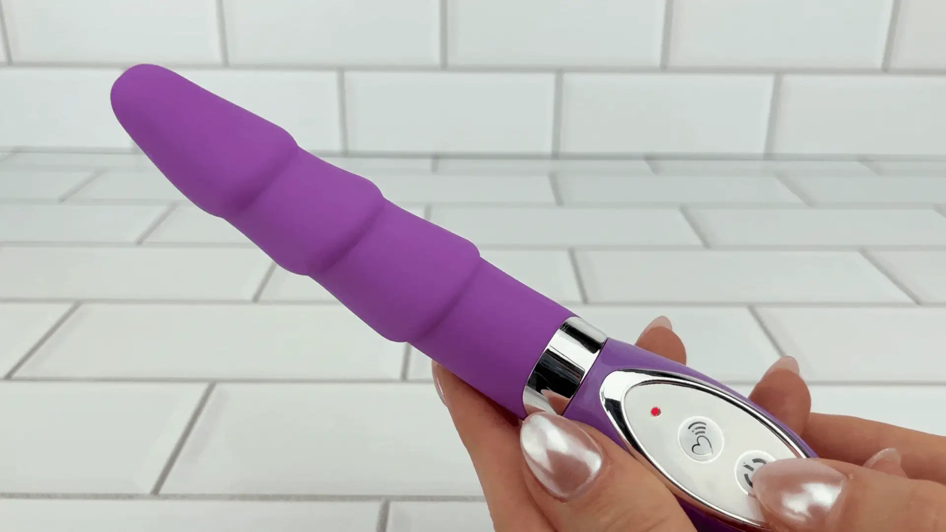 Rippled Silicone Vibrator