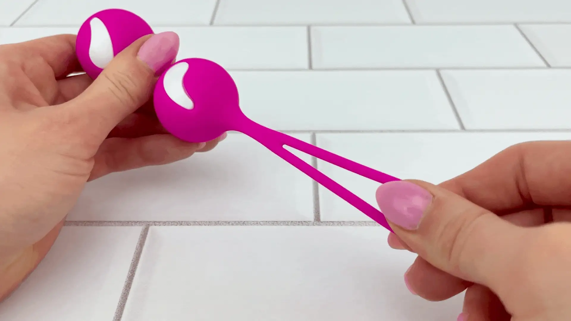 Duotone Silicone Kegel Ball Set