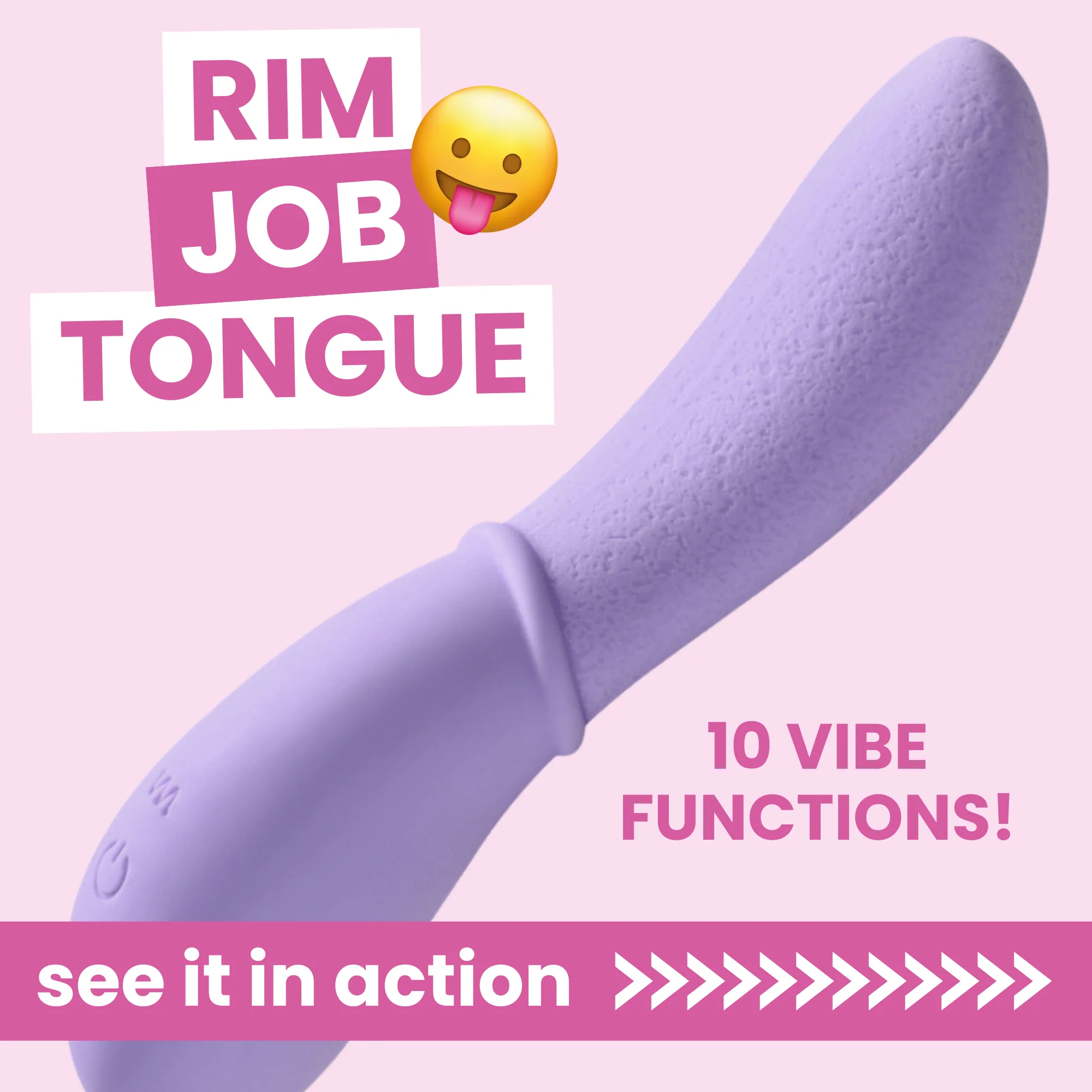 Luxury Silicone Tongue Vibrator | Clit, Pussy, & RJ Stimulations!