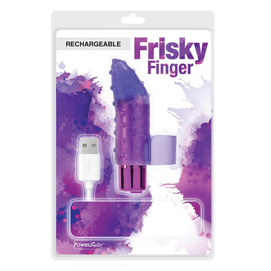 Rechargeable Frisky Finger Vibrator