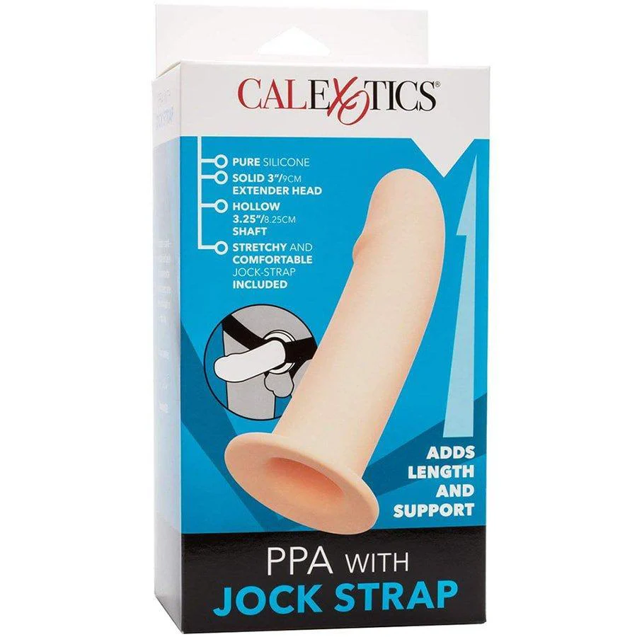 Silicone Hollow Strap-On With Jock Strap